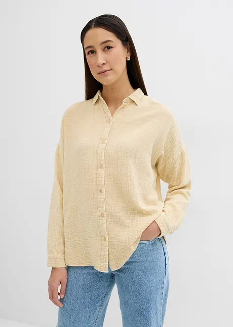 Chemisier en gaze de coton, bonprix