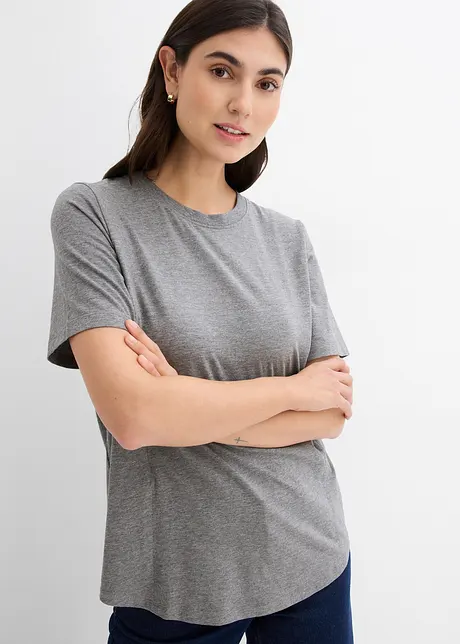 T-shirt de grossesse avec coton, fonction d'allaitement discrète, bonprix