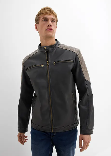 Veste style biker, bonprix