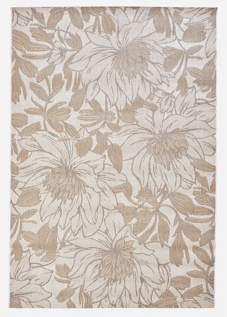 Tapis intérieur et extérieur à motif floral, bonprix
