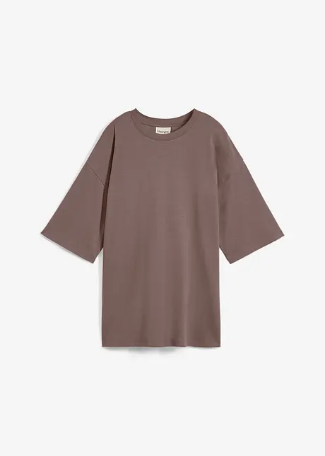 T-shirt long en interlock, bonprix