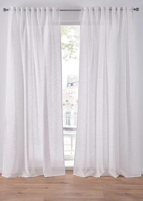 Gardine mit Streifen (1er Pack), bonprix