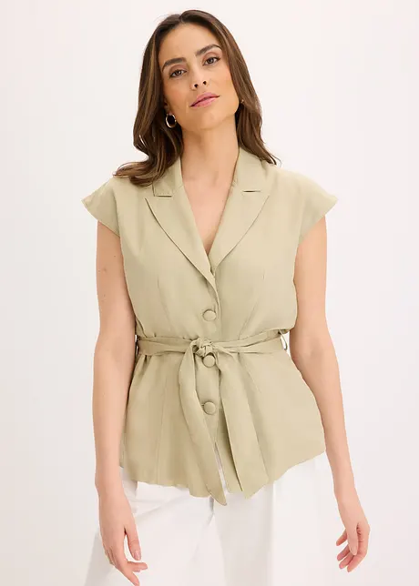 ärmelloser Lyocell Blazer, bonprix