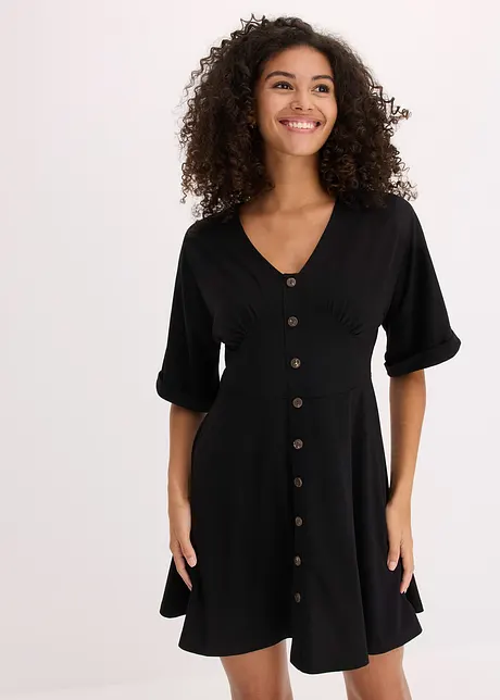 Tailliertes Minikleid, bonprix