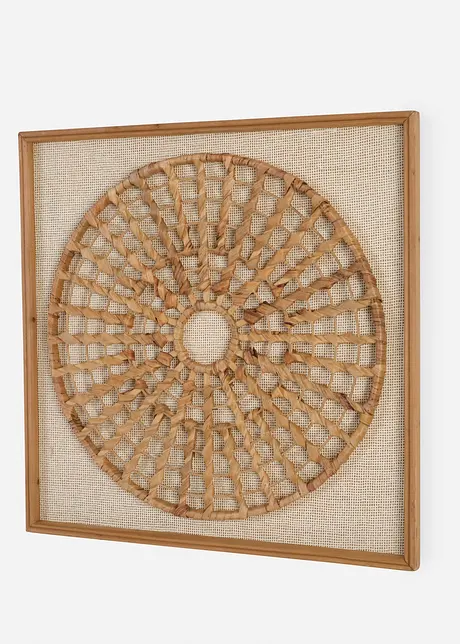 Décoration murale avec tressage en rotin, bonprix