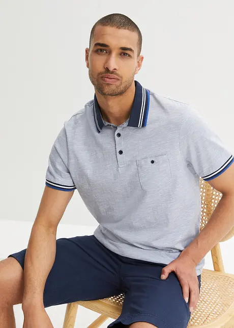 Poloshirt aus reiner Baumwolle, bonprix