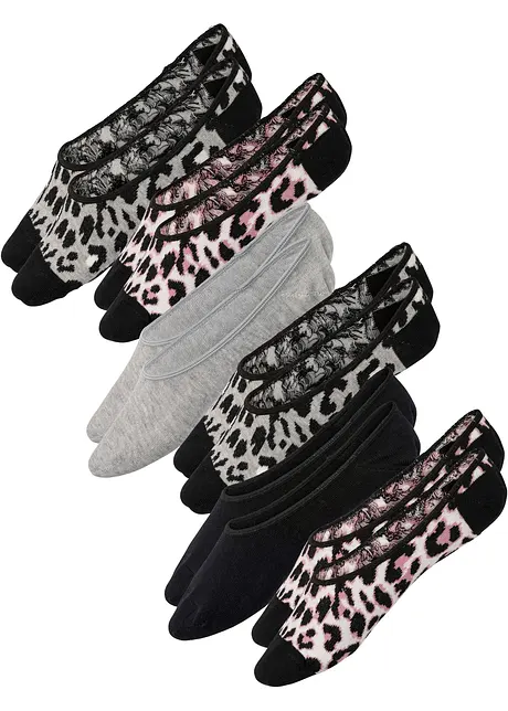 Füßlinge mit Bio-Baumwolle (6er Pack), bonprix