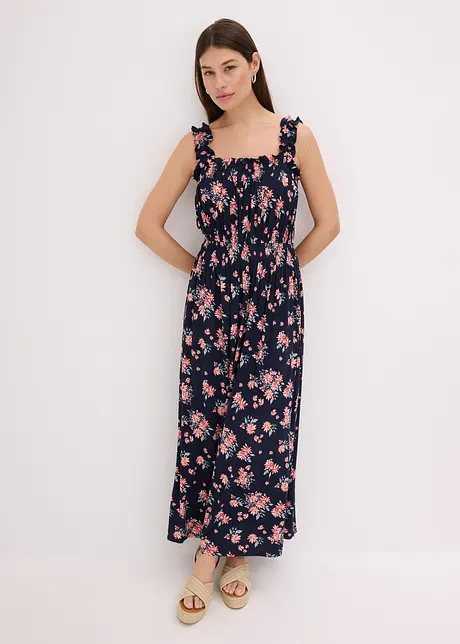 Robe longue imprimée, bonprix
