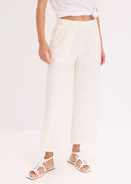 Culotte aus Lochstickerei, bonprix