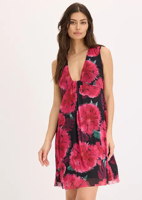 Minikleid mit Mesh, bonprix