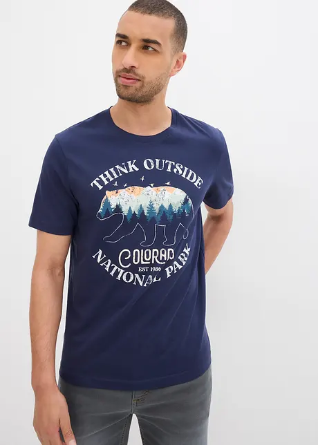 T-Shirt aus reiner Bio-Baumwolle, bonprix
