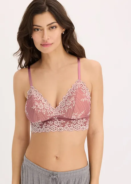 Bustier ohne Bügel mit Recyclingmaterial, bonprix