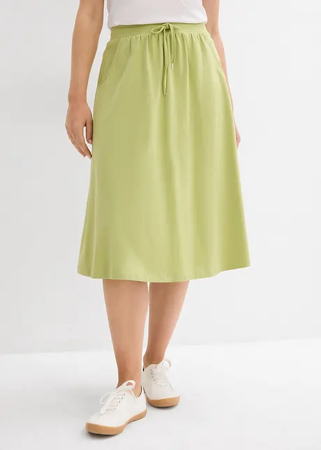 Jupe en jersey coton extensible, bonprix