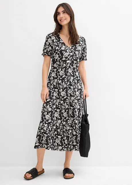Robe fluide en jersey viscose, bonprix