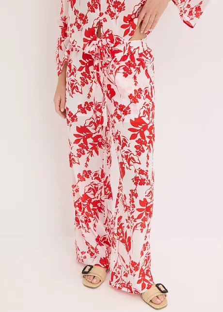 Pantalon imprimé 100% coton, bonprix