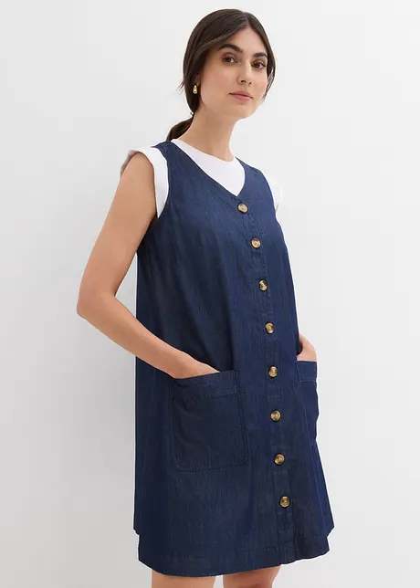 Jeanskleid aus Bio-Baumwolle, bonprix