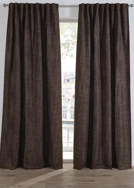 Rideau occultant finement texturé (1 pce), bonprix