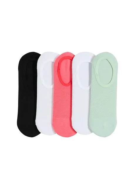 Füßlinge (5er Pack), bonprix