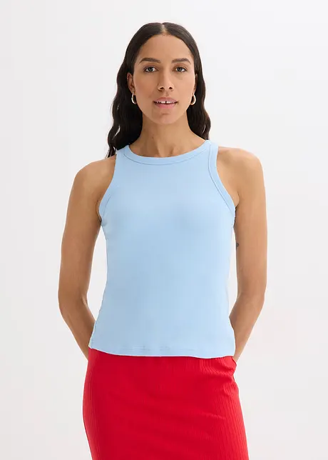 Geripptes Tanktop, bonprix