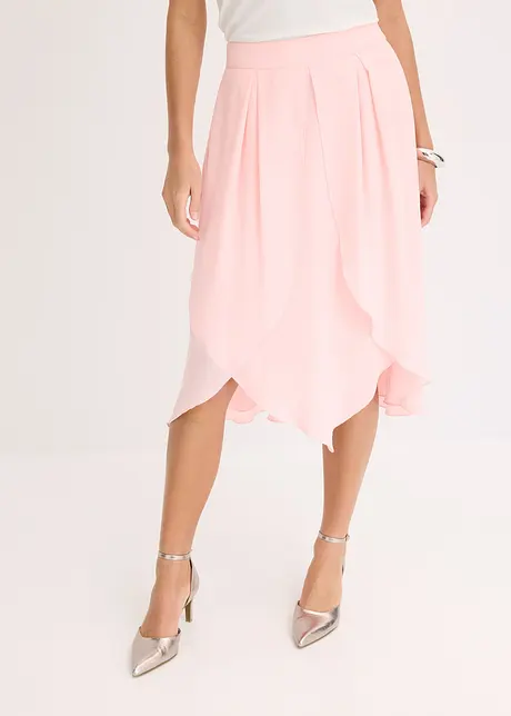 Midirock mit Ruffle, bonprix