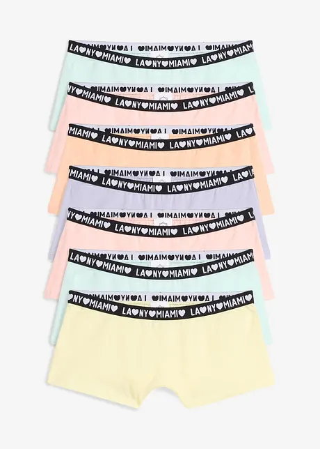 Lot de 7 boxers, bonprix