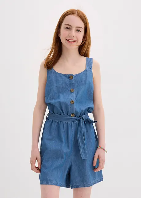Combinaison fluide en jean 100% coton, bonprix