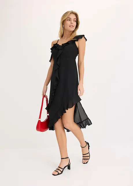Robe midi ajustée, bonprix