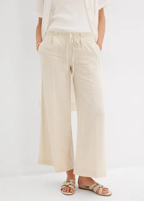 Culotte aus fließendem Viskose-Mix, bonprix