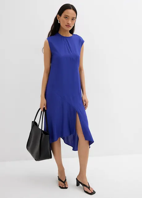 Robe midi asymétrique en viscose, bonprix