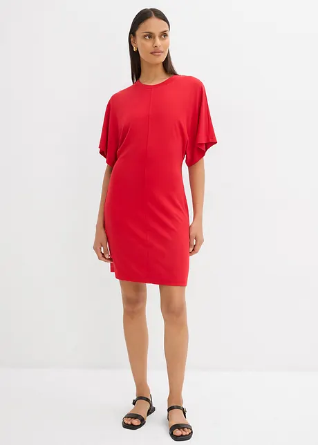 Shirtkleid aus aus bequemen Punto di Roma, bonprix
