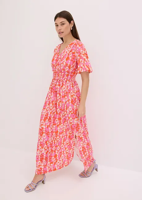 Robe longue imprimée, bonprix