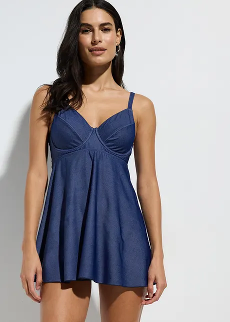 Tankini long (ens. 2 pces), bonprix
