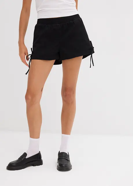 Schlupf-Shorts aus elastischem Baumwoll-Mix, bonprix