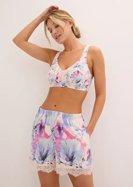 Schlafshorts (2er Pack) aus softem Viskose-Mix, bonprix