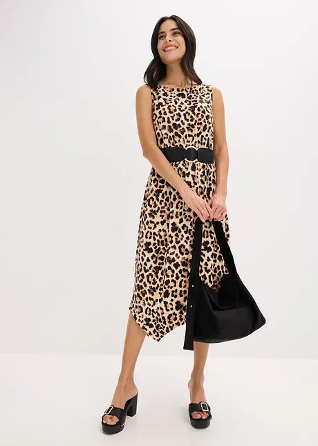 Robe en jersey imprimée, bonprix