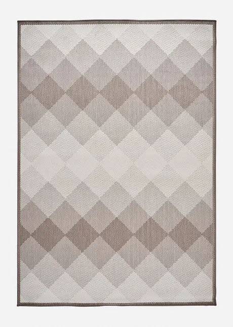 Tapis intérieur et extérieur réversible à motif graphique, bonprix