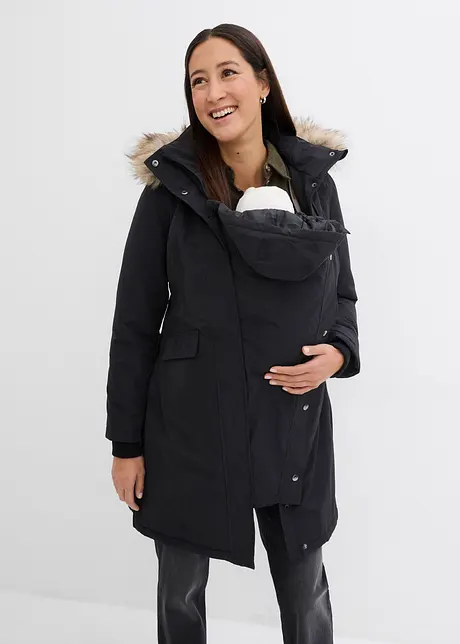 Manteau de grossesse 3-en-1 coupe-vent et imperméable avec fonction portage, bonprix