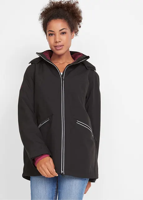 Veste outdoor fonctionnelle 3 en 1 avec gilet intérieur en maille polaire, bonprix