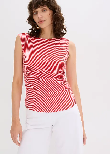 Shirt mit Raffung, bonprix