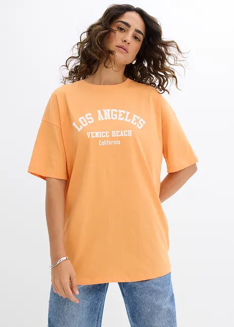 Oversize-Shirt aus reiner Bio-Baumwolle, bonprix