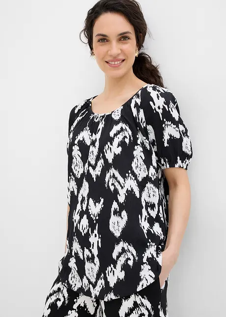 Tunikabluse aus softer Viskose, bonprix