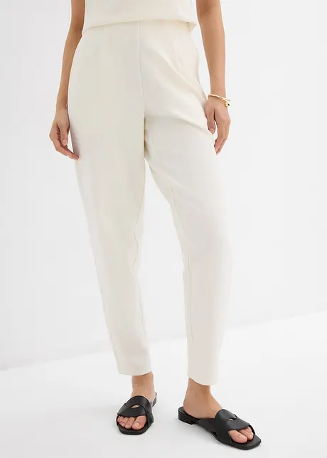 Knöchellange Hose aus Piqué, bonprix