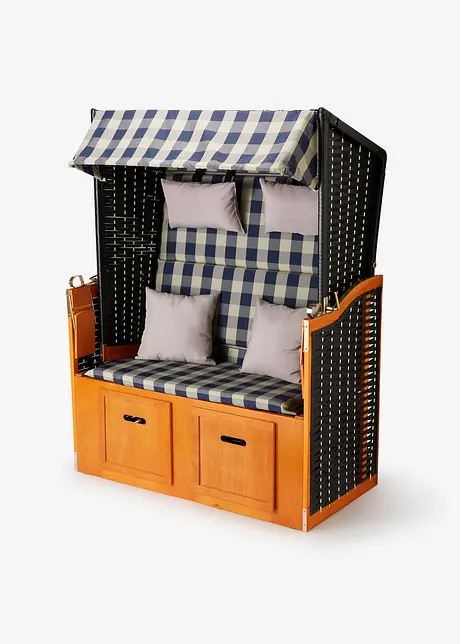 Fauteuil-cabine avec tissu à carreaux, bonprix
