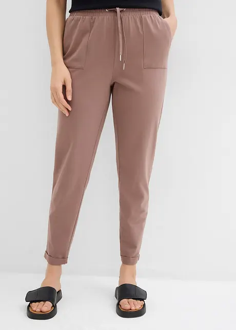 Jersey-Hose aus elastischem Baumwoll-Mix, bonprix