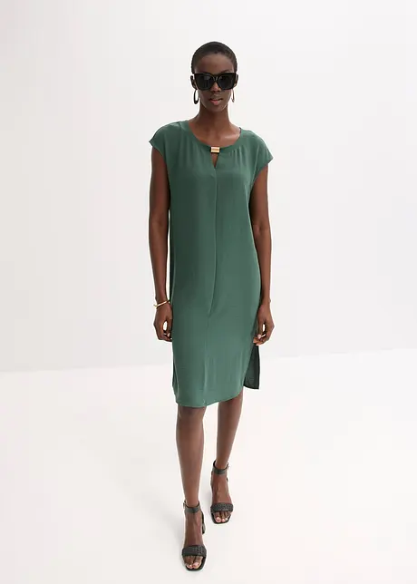 Robe en matière texturée, bonprix