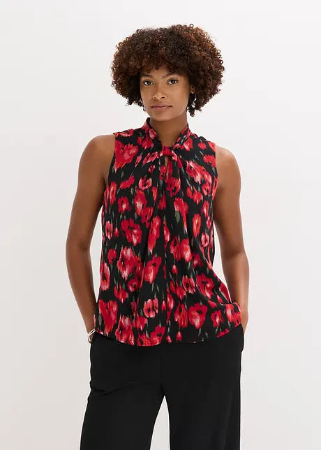 Blouse sans manches imprimée, bonprix