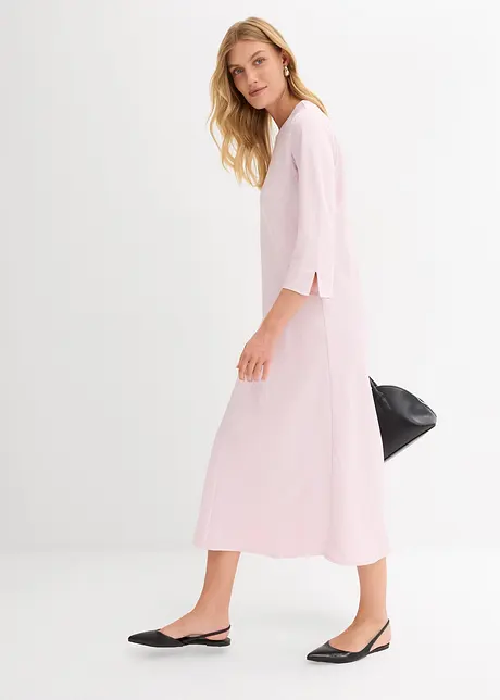 Midikleid aus glänzendem Satin, bonprix