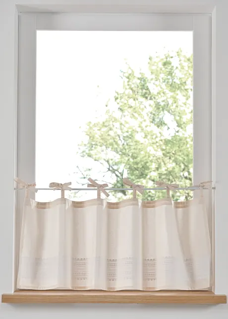 Brise-bise en coton avec imprimé, bonprix