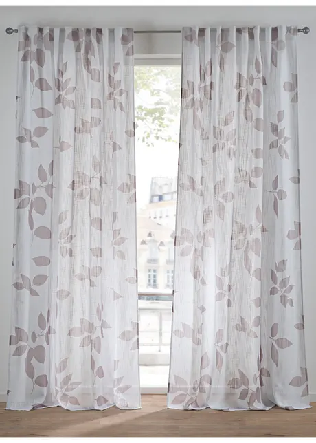 Rideau panneau avec polyester recyclé (1 pce), bonprix