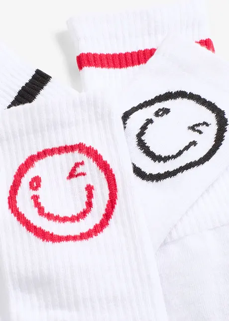 Tennissocken mit Bio-Baumwolle (6er pack), bonprix